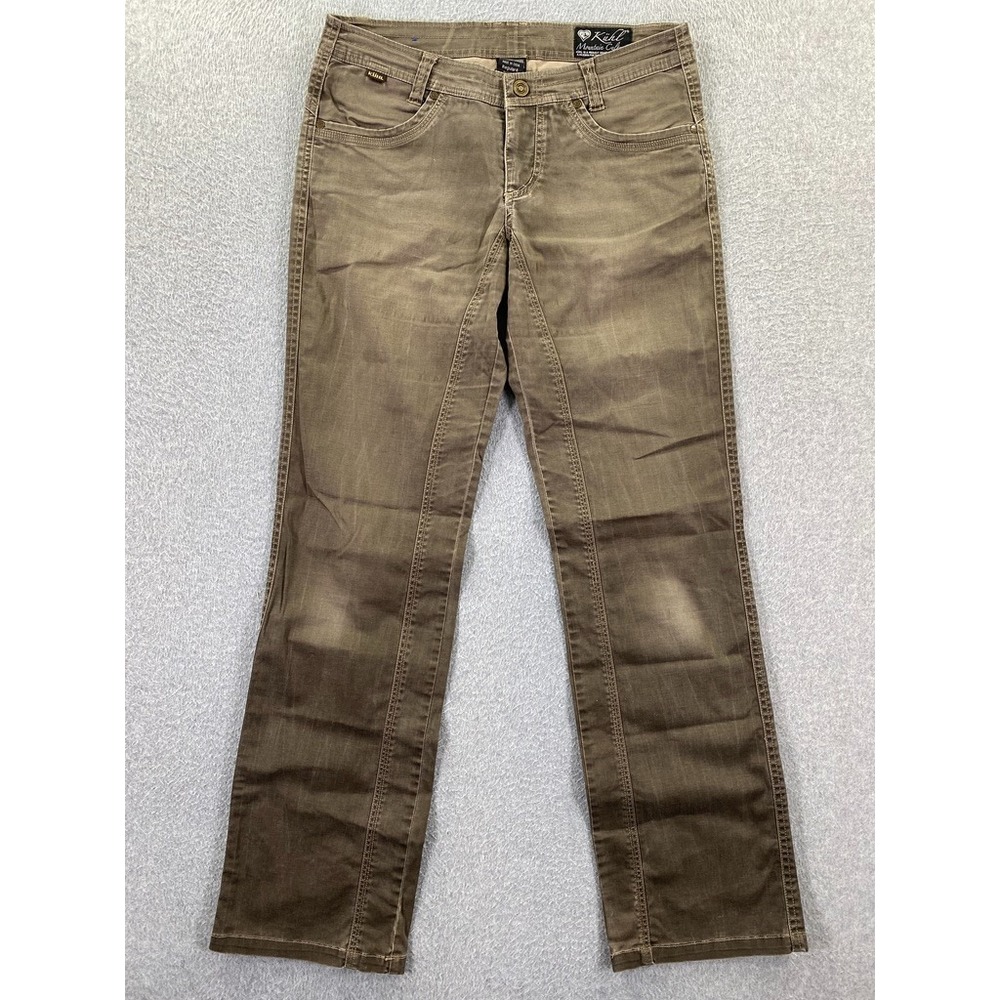 Kuhl Womens Canvas Straight Pant Size 6 Lightweight Outdoor Work Chore Packable